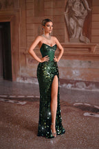 Alyce Prom Dress 61796 - Forest Green