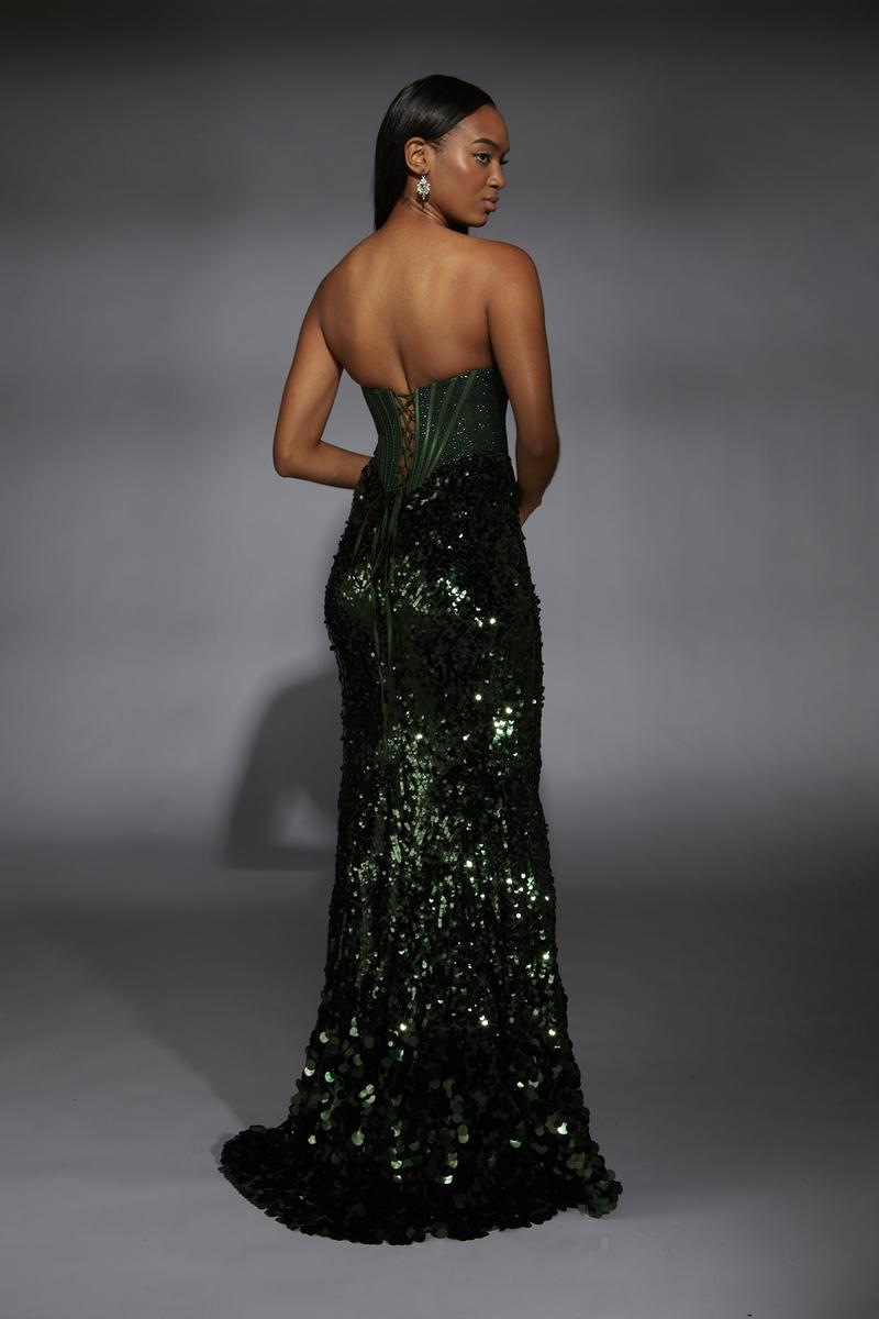 Alyce Prom Dress 61796 - Forest Green