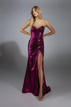 Alyce Prom Dress 61798 - Fuchsia/Black