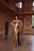 Alyce Prom Dress 61798 - Black/Gold