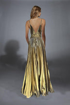Alyce Prom Dress 61804 - Black/Gold