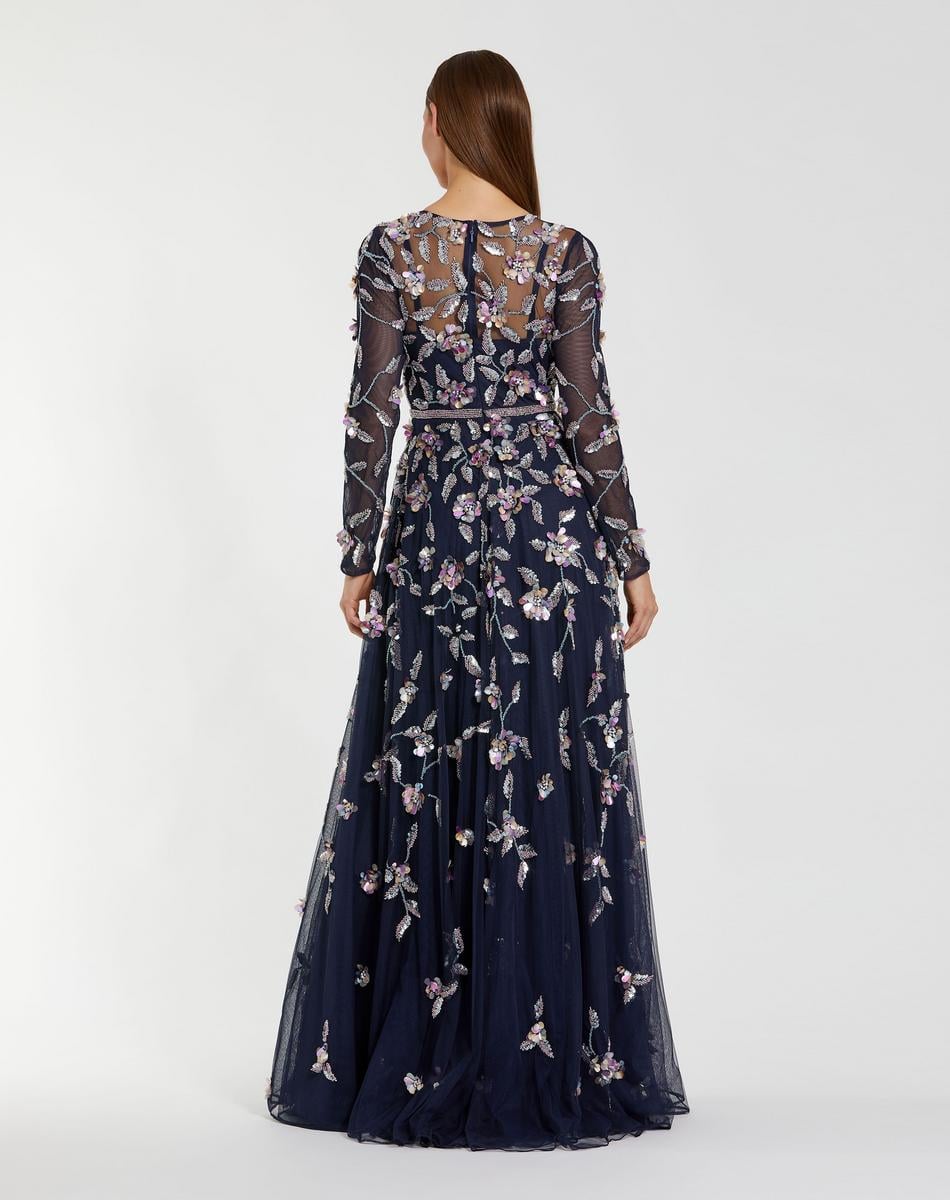 Mac Duggal Evening 6183 - Midnight Multi