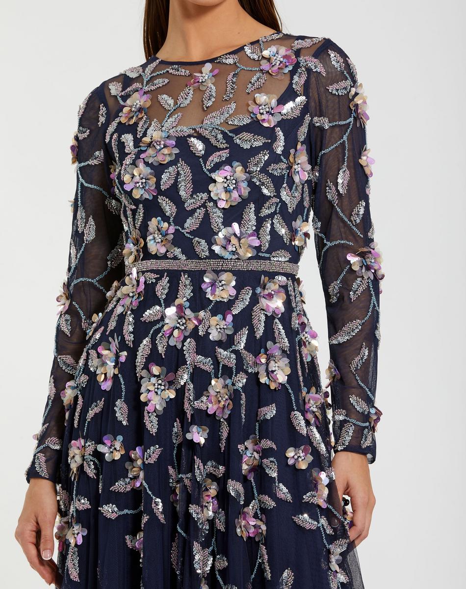 Mac Duggal Evening 6183 - Midnight Multi