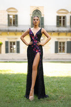 Alyce Paris Prom 61841 - Black/Multi
