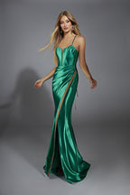 Alyce Prom Dress 61849 - Emerald/Gold