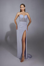 Alyce Prom Dress 61856 - Ice Lilac