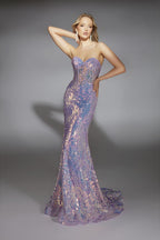 Alyce Prom Dress 61862 - Lilac