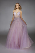Alyce Prom Dress 61865 - Pink/Multi