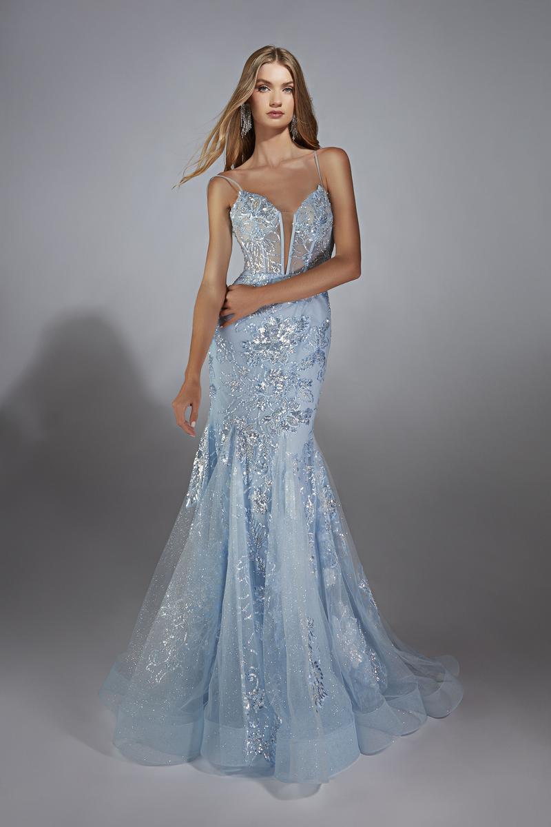 Alyce Prom Dress 61867 - Glacier Blue