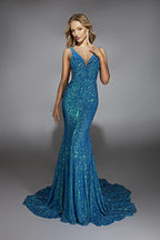 Alyce Prom Dress 61876 - Ocean
