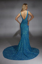 Alyce Prom Dress 61876 - Ocean