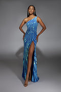 Alyce Prom Dress 61877 - Royal/Turquoise