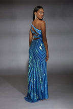 Alyce Prom Dress 61877 - Royal/Turquoise