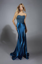 Alyce Prom Dress 61879 - Mediterranean Blue