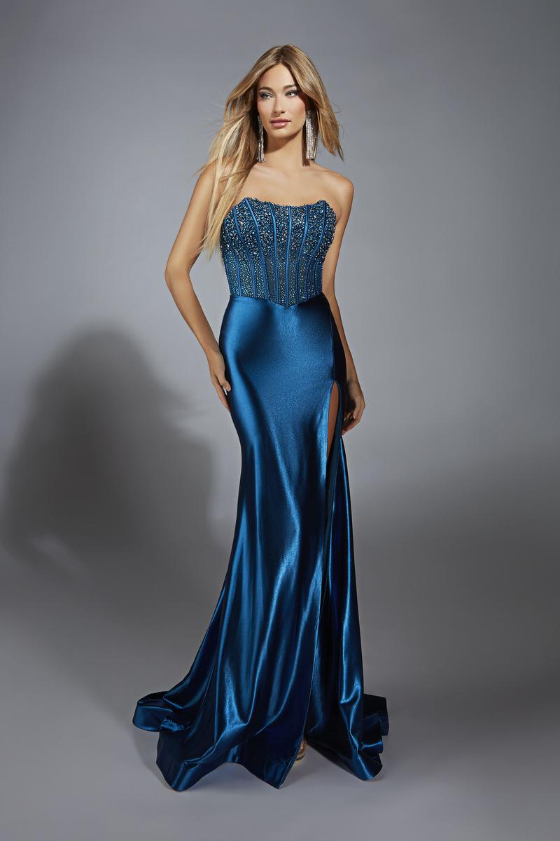 Alyce Prom Dress 61879 - Mediterranean Blue
