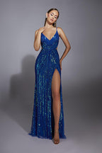 Alyce Prom Dress 61880 - Royal