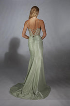 Alyce Prom Dress 61916 - Celadon
