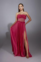 Alyce Prom Dress 61935 - Hot Pink