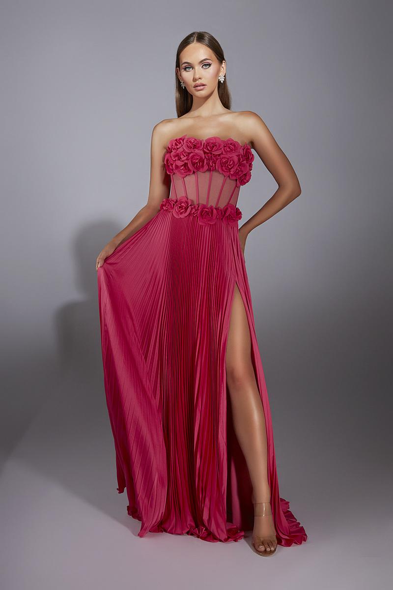Alyce Prom Dress 61935 - Hot Pink