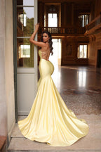Alyce Prom Dress 61966 - Light Yellow