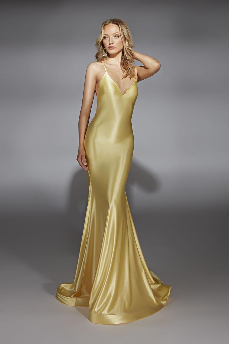 Alyce Prom Dress 61966 - Light Yellow
