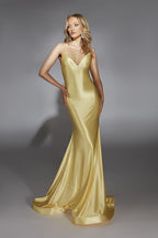 Alyce Prom Dress 61966 - Light Yellow