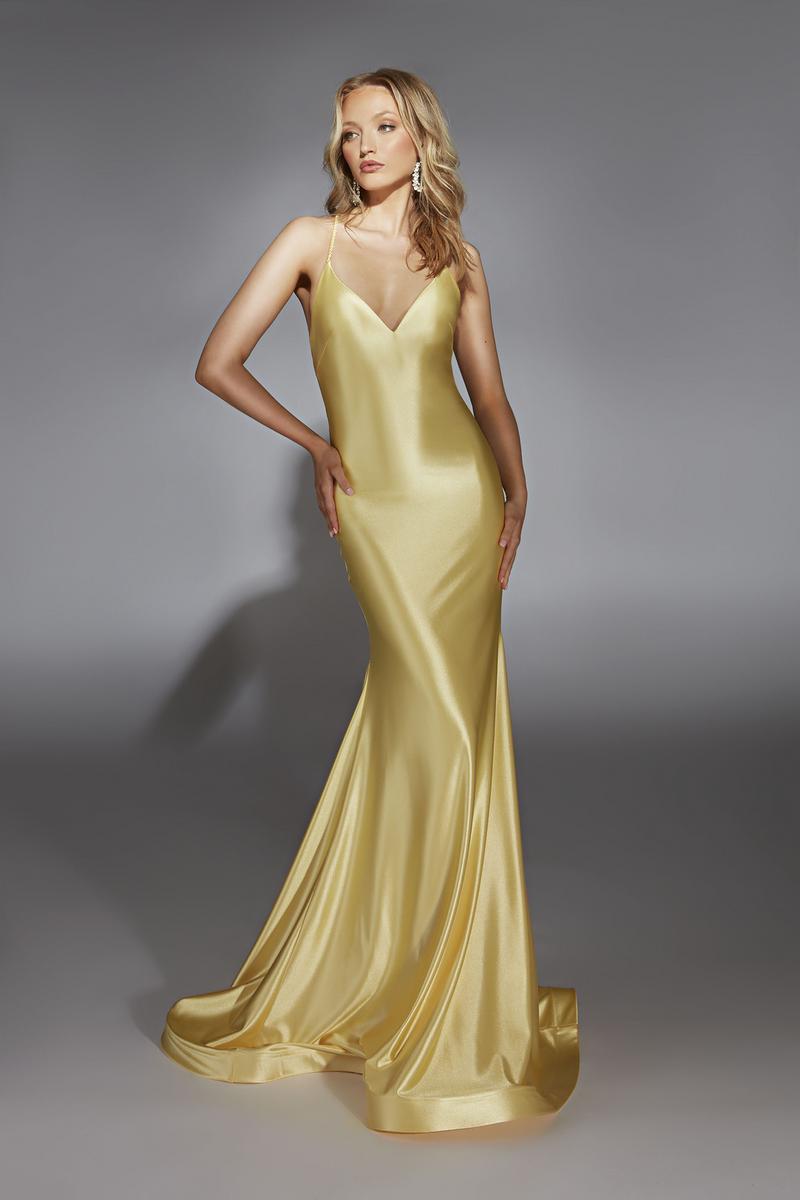 Alyce Prom Dress 61966 - Light Yellow