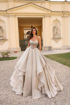 Alyce Prom Dress 61971 - Champagne