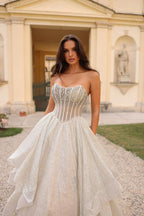 Alyce Prom Dress 61971 - Champagne