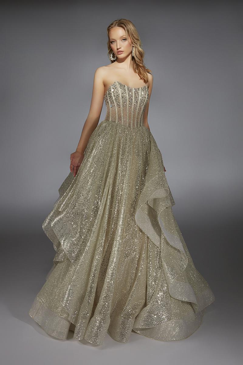 Alyce Prom Dress 61971 - Champagne