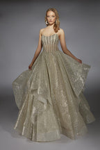 Alyce Prom Dress 61971 - Champagne