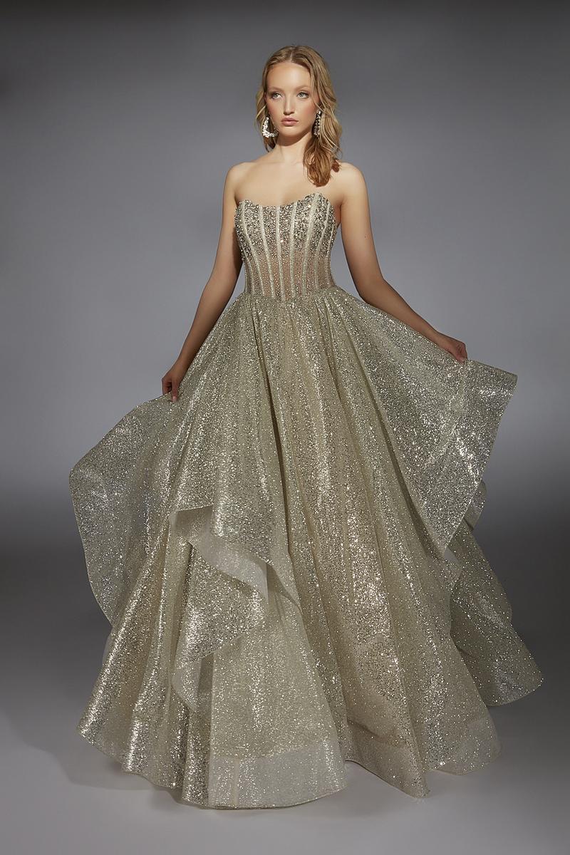 Alyce Prom Dress 61971 - Champagne