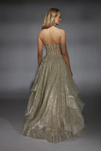 Alyce Prom Dress 61971 - Champagne