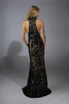 Alyce Prom Dress 61979 - Black/Mocha