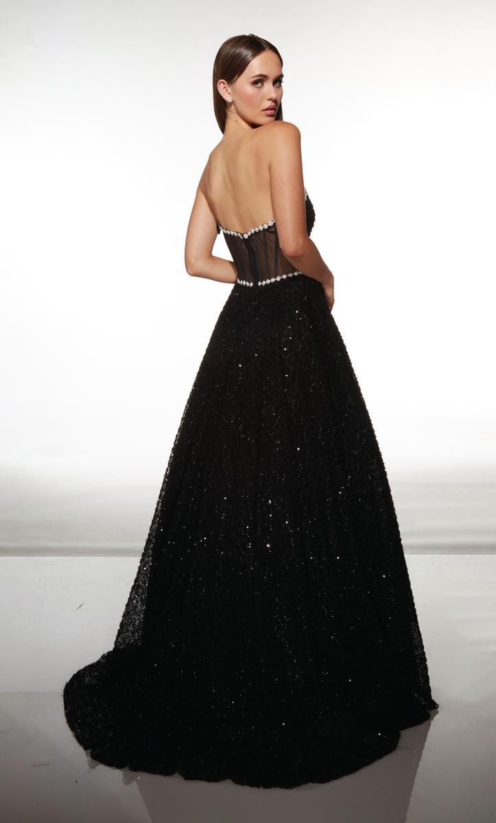 Alyce Prom Dress 61982 - Black