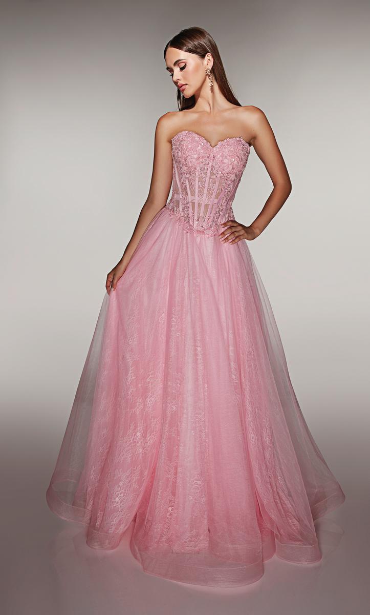 Alyce Prom Dress 61984 - Light Pink