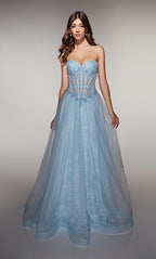 Alyce Prom Dress 61984 - Glacier Blue