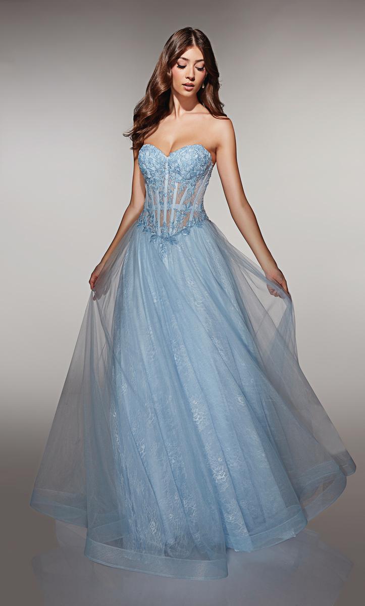 Alyce Prom Dress 61984 - Glacier Blue