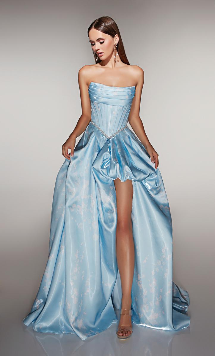 Alyce Prom Dress 61989 - Light Blue
