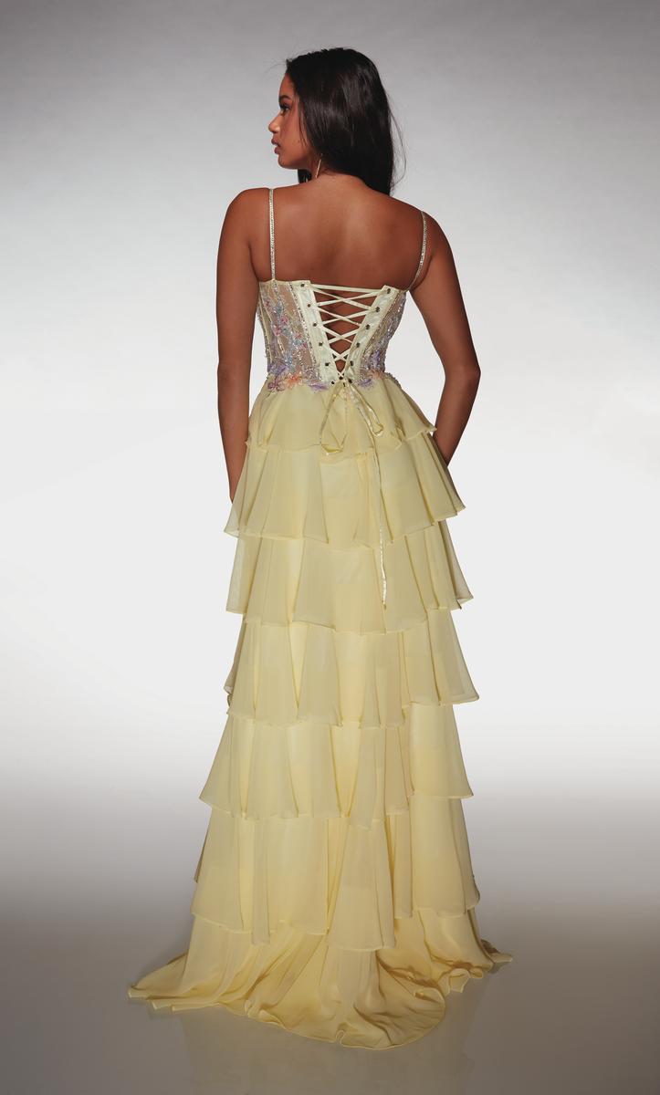 Alyce Prom Dress 61993 - Light Yellow
