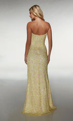 Alyce Prom Dress 61998 - Light Yellow