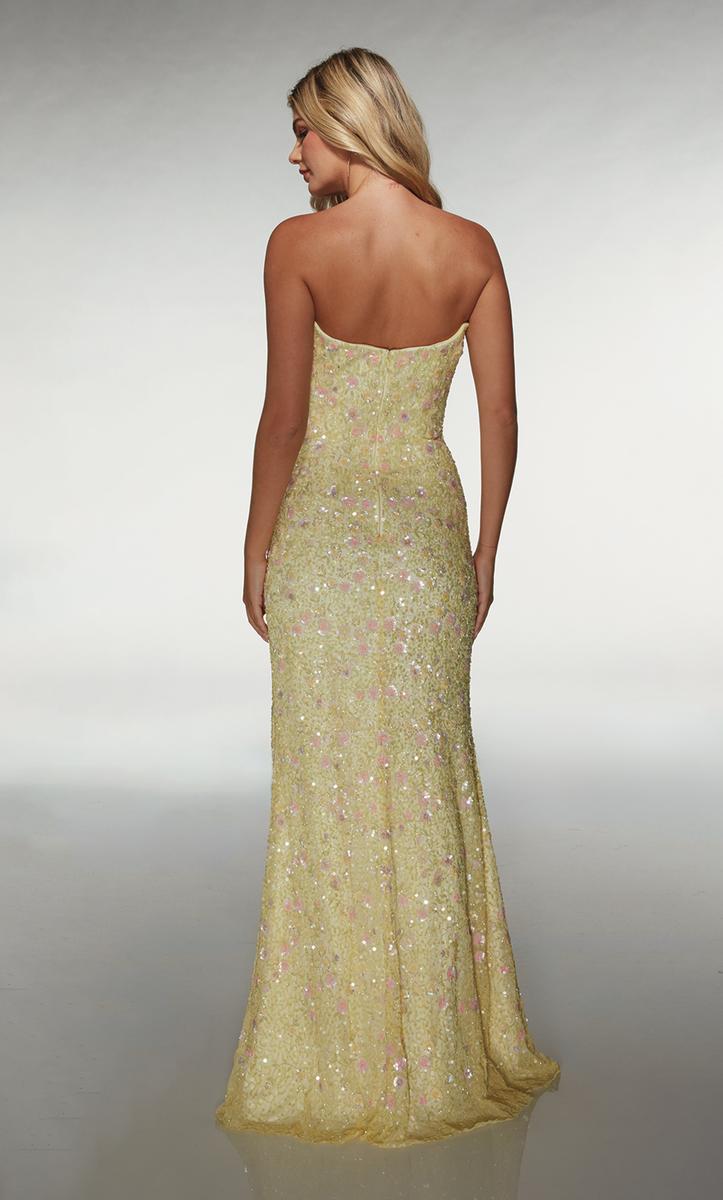 Alyce Prom Dress 61998 - Light Yellow