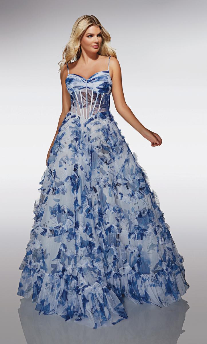 Alyce Prom Dress 62003 - Blue-Print