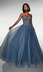 Alyce Prom Dress 62009 - Dark French Blue