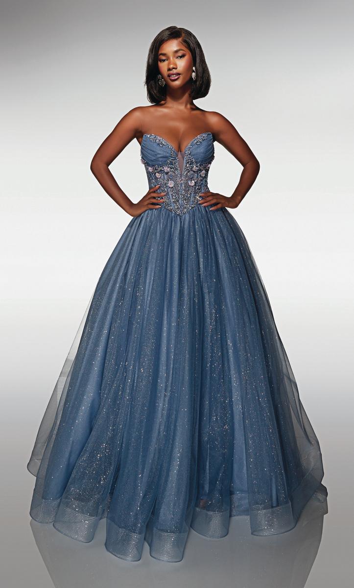 Alyce Prom Dress 62009 - Dark French Blue