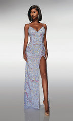 Alyce Prom Dress 62016 - Blue Iris