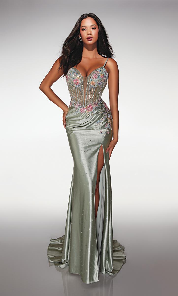 Alyce Prom Dress 62022 - Celadon
