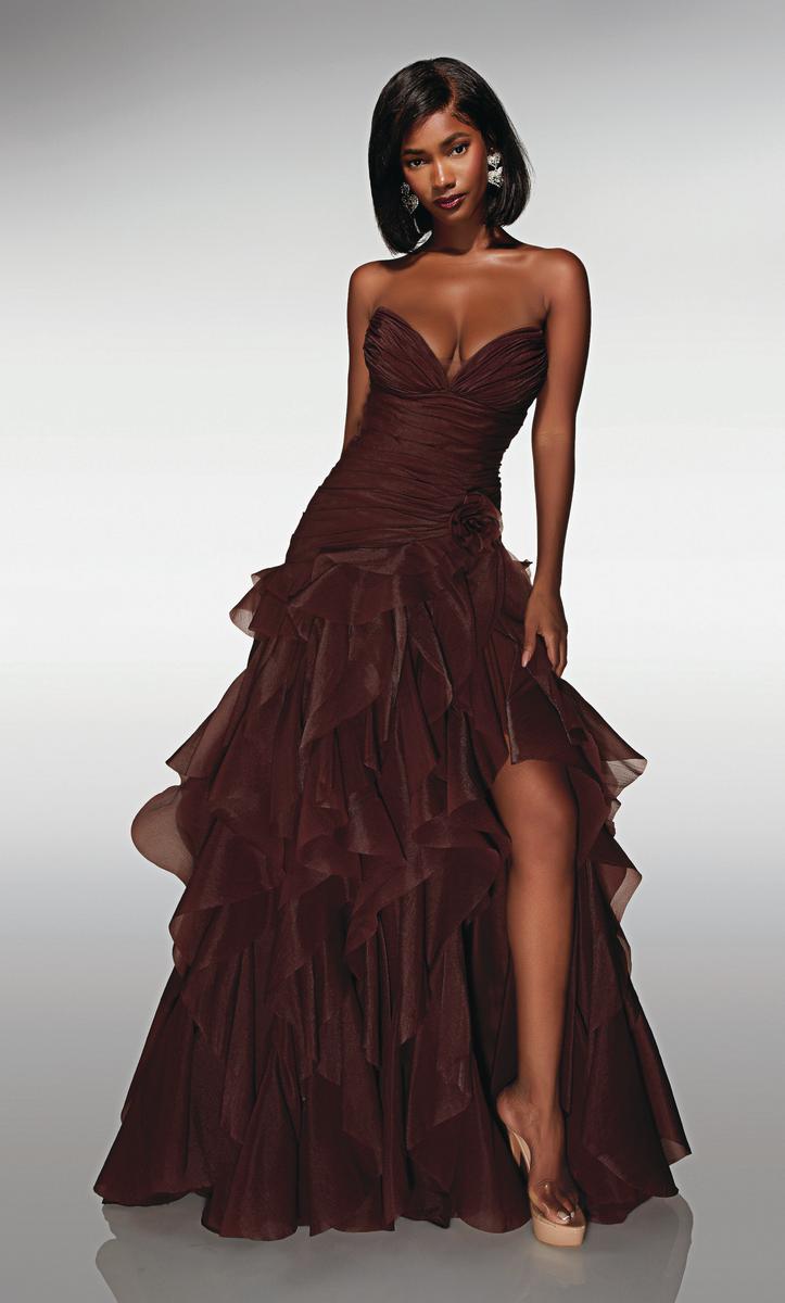 Alyce Prom Dress 62024 - Chocolate
