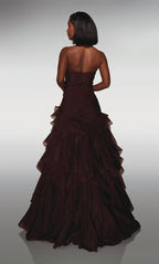 Alyce Prom Dress 62024 - Chocolate