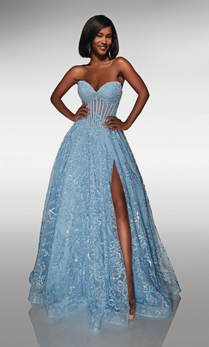 Alyce Paris Prom 62033 - Glacier Blue